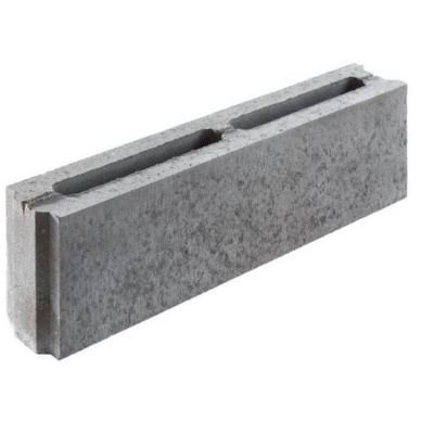 Камень перегородочный 490х80х188 мм СКЦ 2Р-15 бетонный #2
