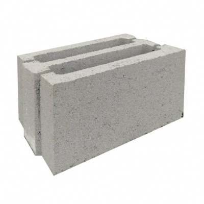 Блок перегородочный 400х160х188 мм бетонный #6