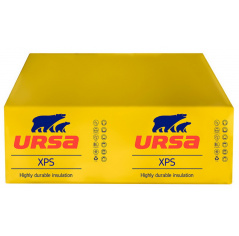 Утеплитель Ursa XPS N-III 80х600х1180 (3,54 м2/5 плит)