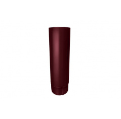 Труба круглая Optima Grand Line, 2.0 м, покрытие PE, RAL 3005 красное вино