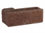 Камень облицовочный колотый СКЦ-2Л-9У угловой 380х120(190)х140 мм тёмно-коричневый ##7
