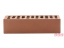 Кирпич лицевой керамический ЛСР пустотелый коричневый гладкий М175 250x120x65 мм ##11