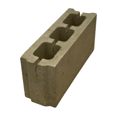 Блок перегородочный 390x130x188 мм бетонный #3