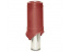 Изолированный вентиляционный выход Pipe-VT 125 Krovent (Кровент) для помещений, красный ##1
